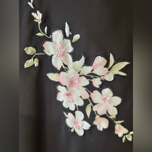 Oscar de la Renta | Pink Label Maxi Slip Dress & Dressing Robe Set, Size S - Picture 5 of 16